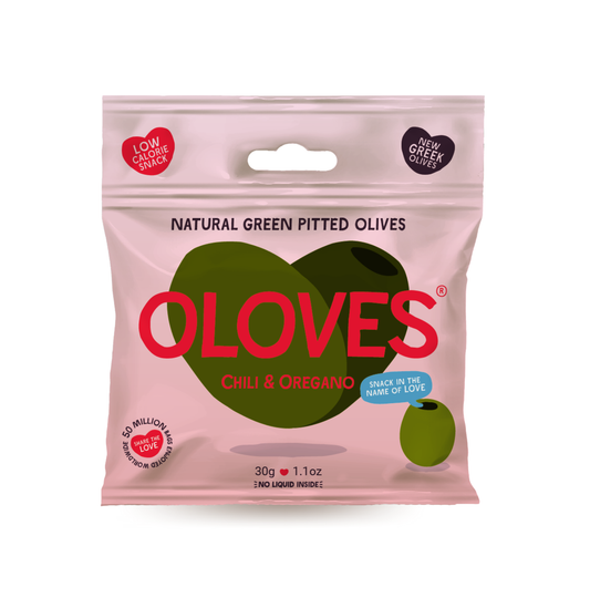 Oloves - Chili & Oregano Pitted Green Olives