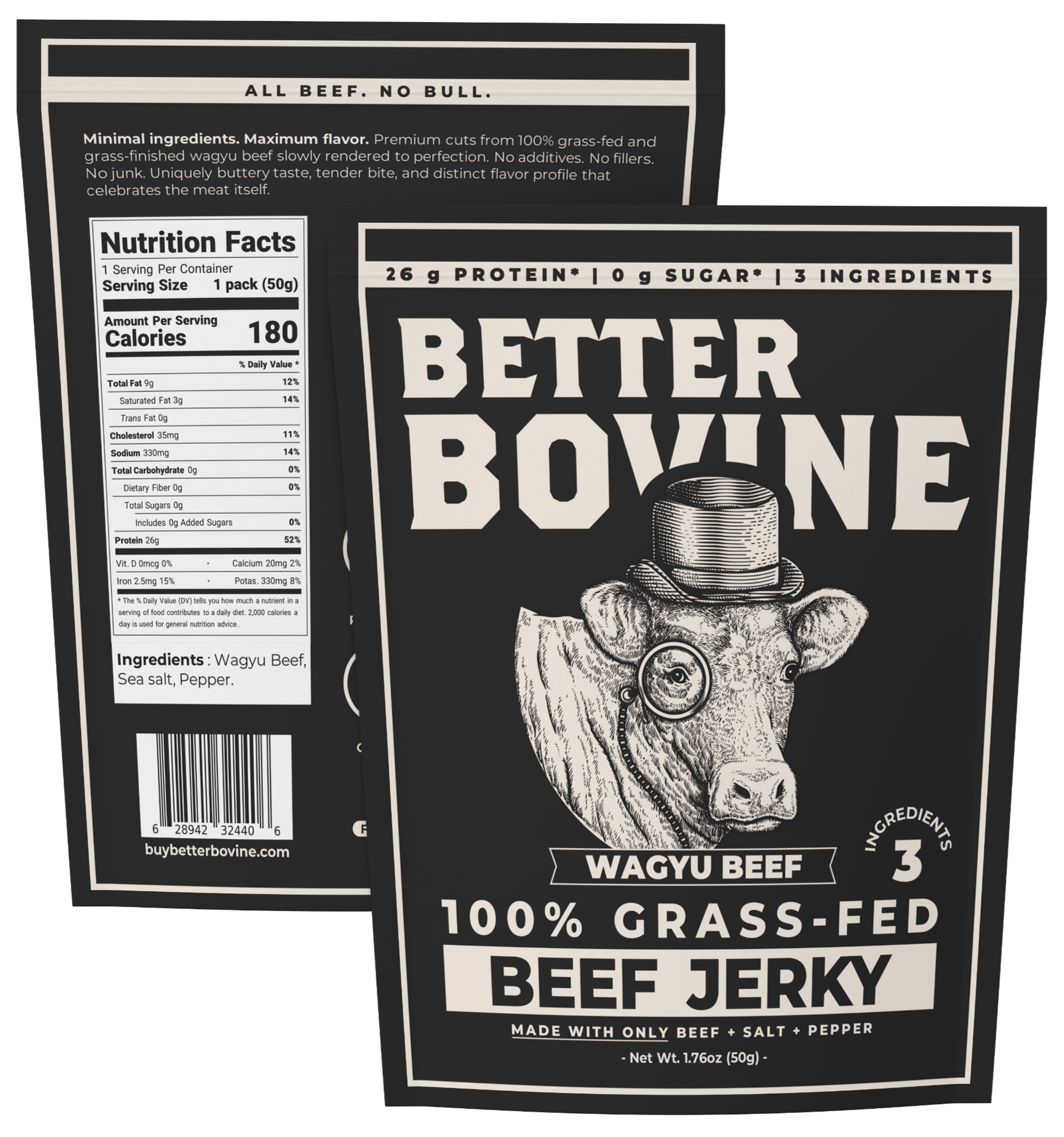 Better Bovine - Wagyu Beef Jerky 1.75 oz