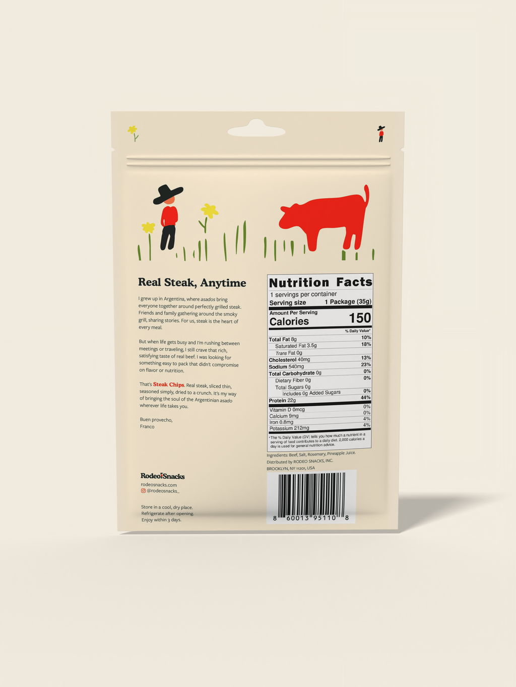 Radio Snacks Steak Chips 1.25 oz