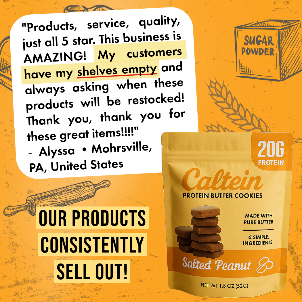 Salted Peanut Cookies | High Protein | Clean Label Snack