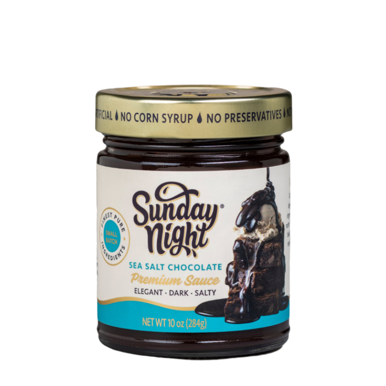 Sunday Night Sea Salt Chocolate Sauce