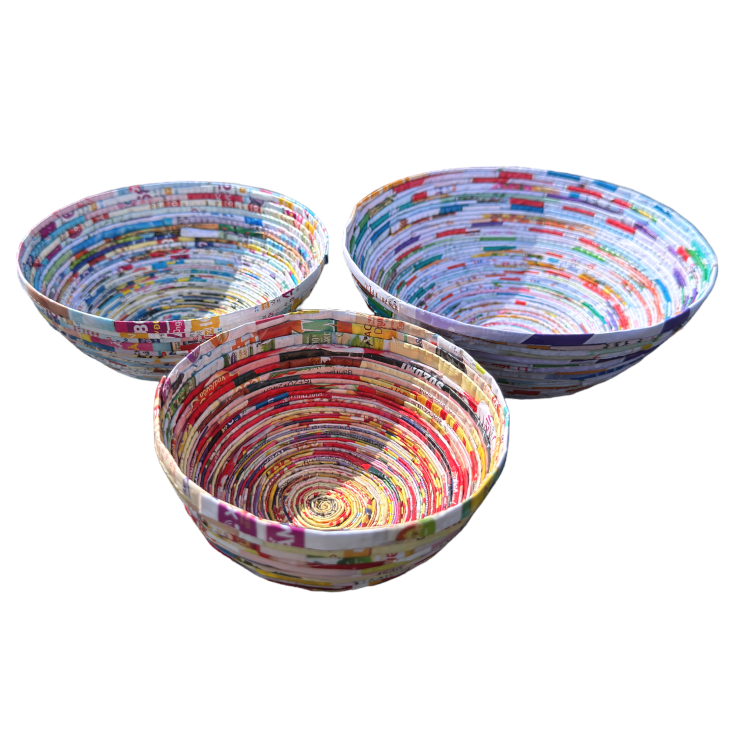 Small Paper Bowls - Recycled Paper: Mini -