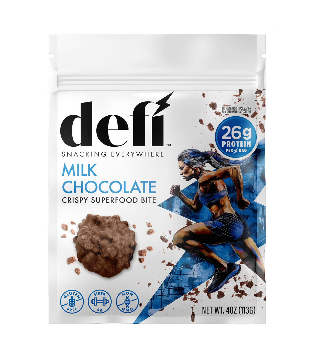 DEFI Milk Chocolate Crispy Superfood Bite 4oz