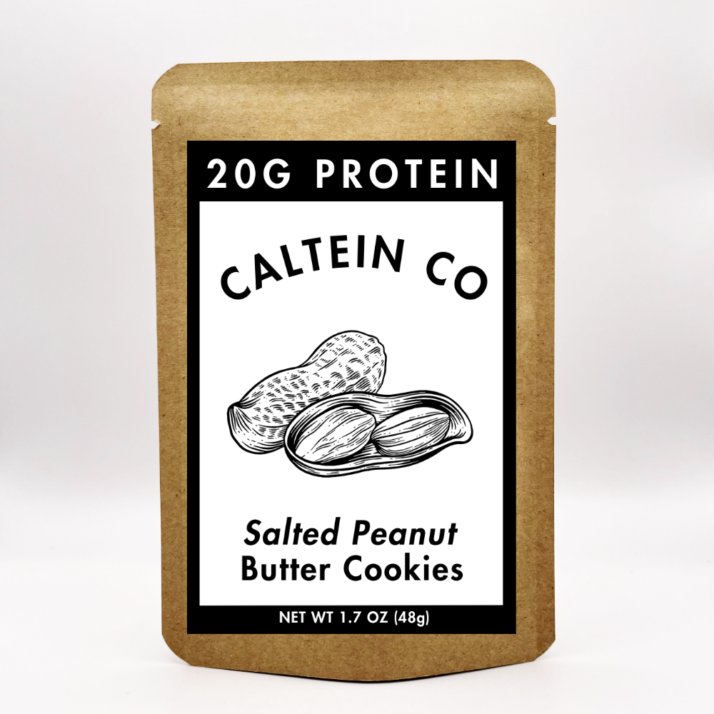 Salted Peanut Cookies | High Protein | Clean Label Snack