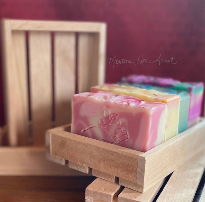 Natural White Wood Gift Tray 3.5"x5"x.75"