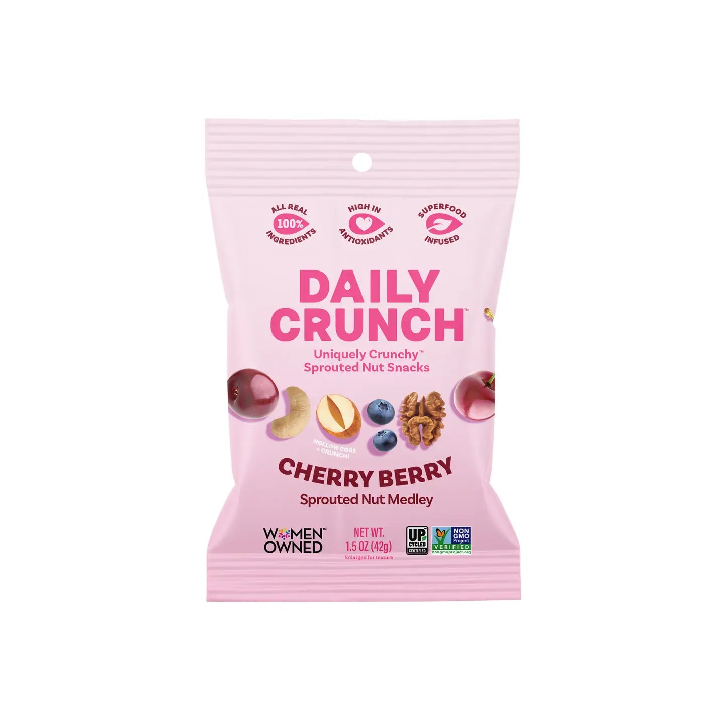 Daily Crunch -  Cherry Berry Sprouted Nut Medley