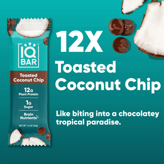 IQ Bar - Toasted Coconut Chip