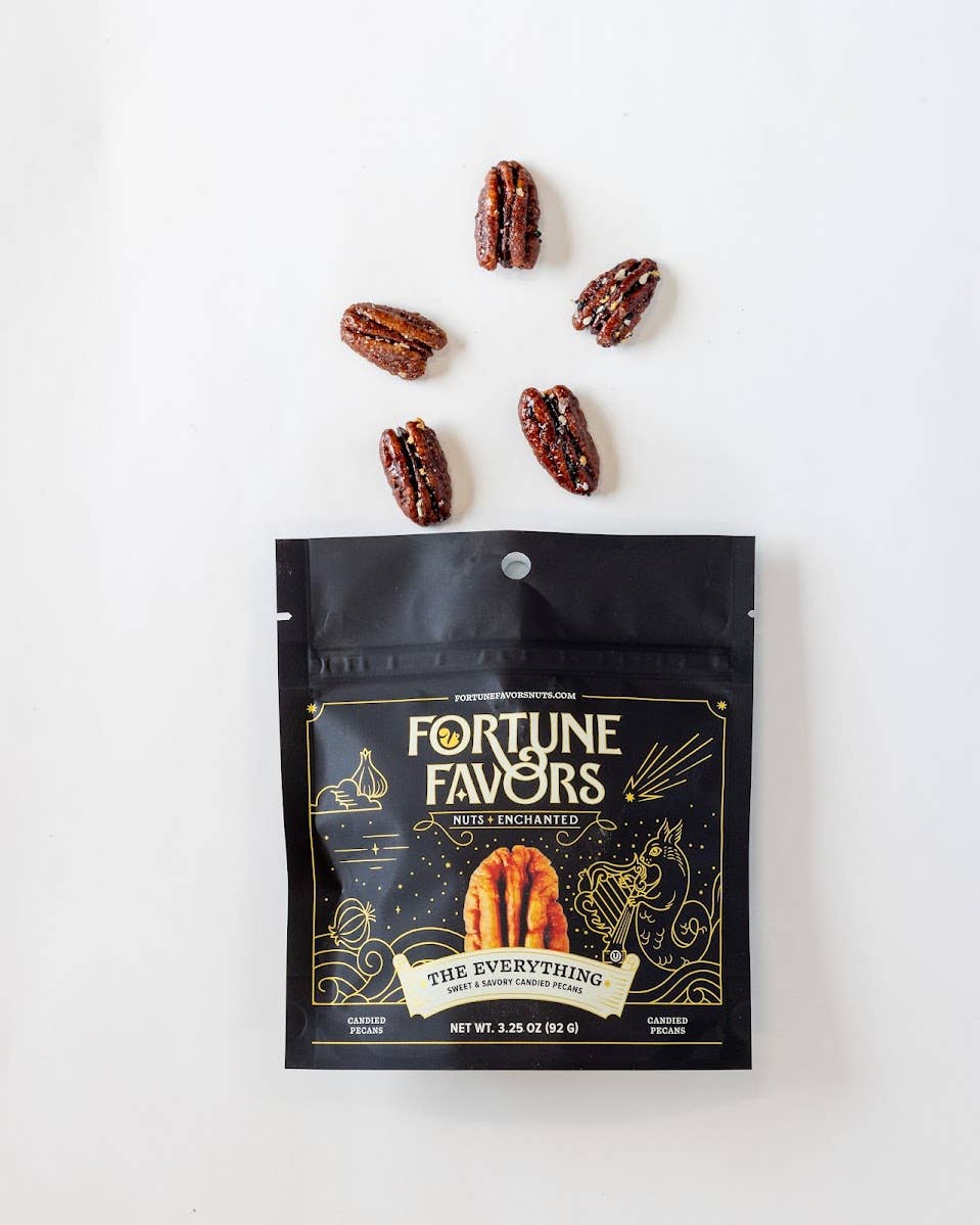 Fortune Favors The Everything Candied Pecans 3.25 oz