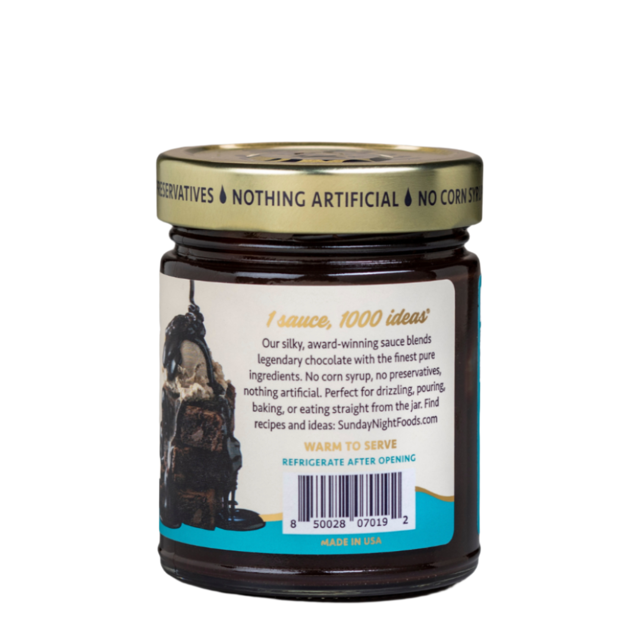 Sunday Night Sea Salt Chocolate Sauce