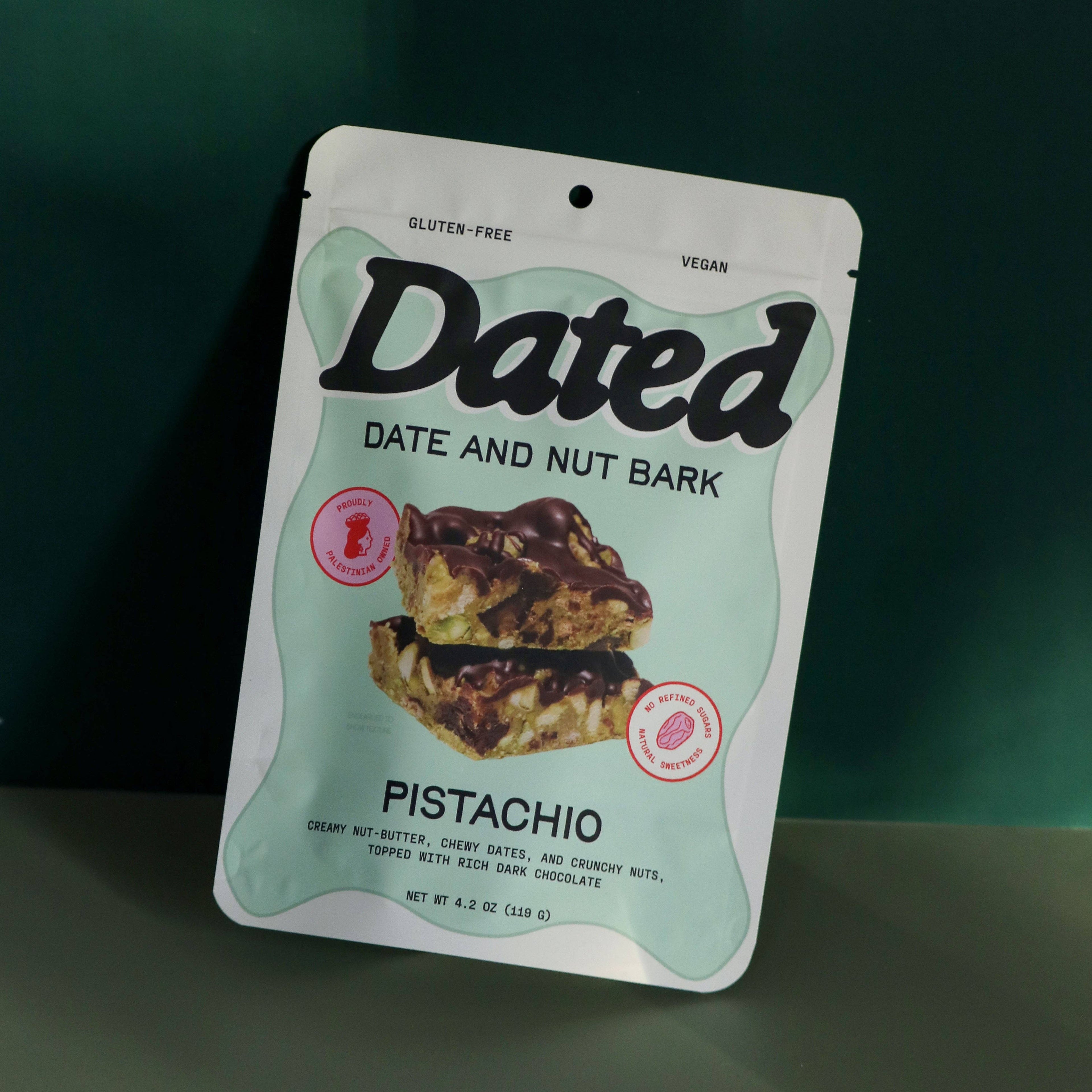 Dated - Pistachio Date & Nut Bark 4.2oz