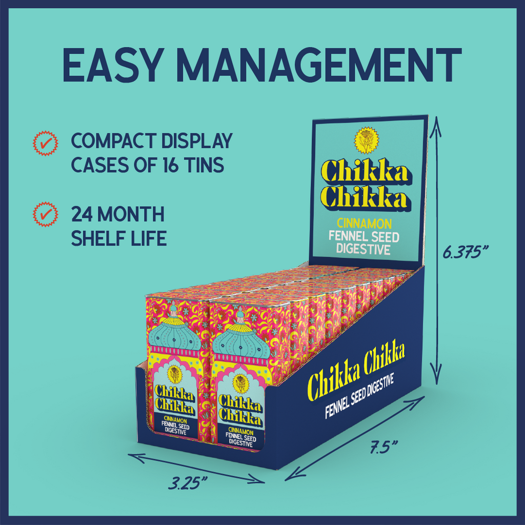 Chikka Chikka Mint 1oz Digestive Snack