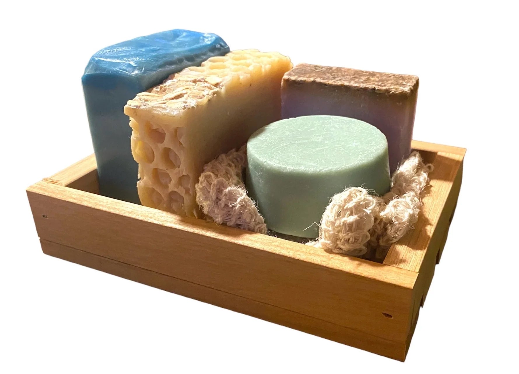 Natural Wood Gift Tray For Small Gift