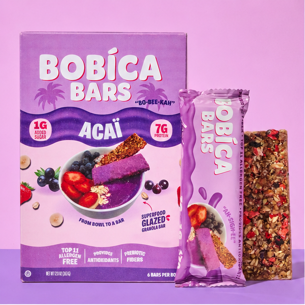 Bobica Bars Açaí Glazed Granola Bar 1.34oz