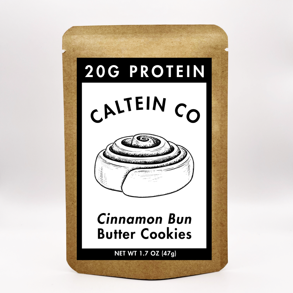 CalteinCinnamon Roll Protein Cookies | High Protein | Clean Label Snack
