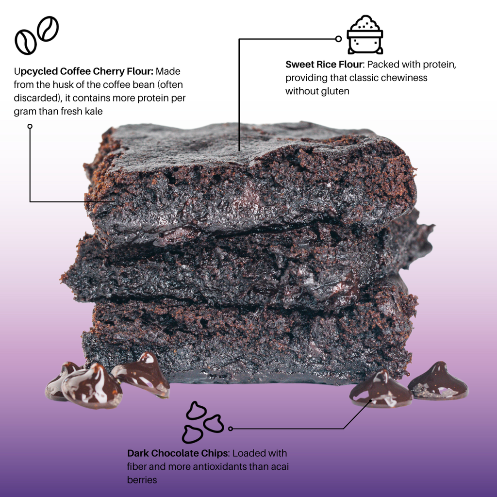 Bake Me Healthy - Dark Chocolate Fudgy Brownie Plant-Based Baking Mix