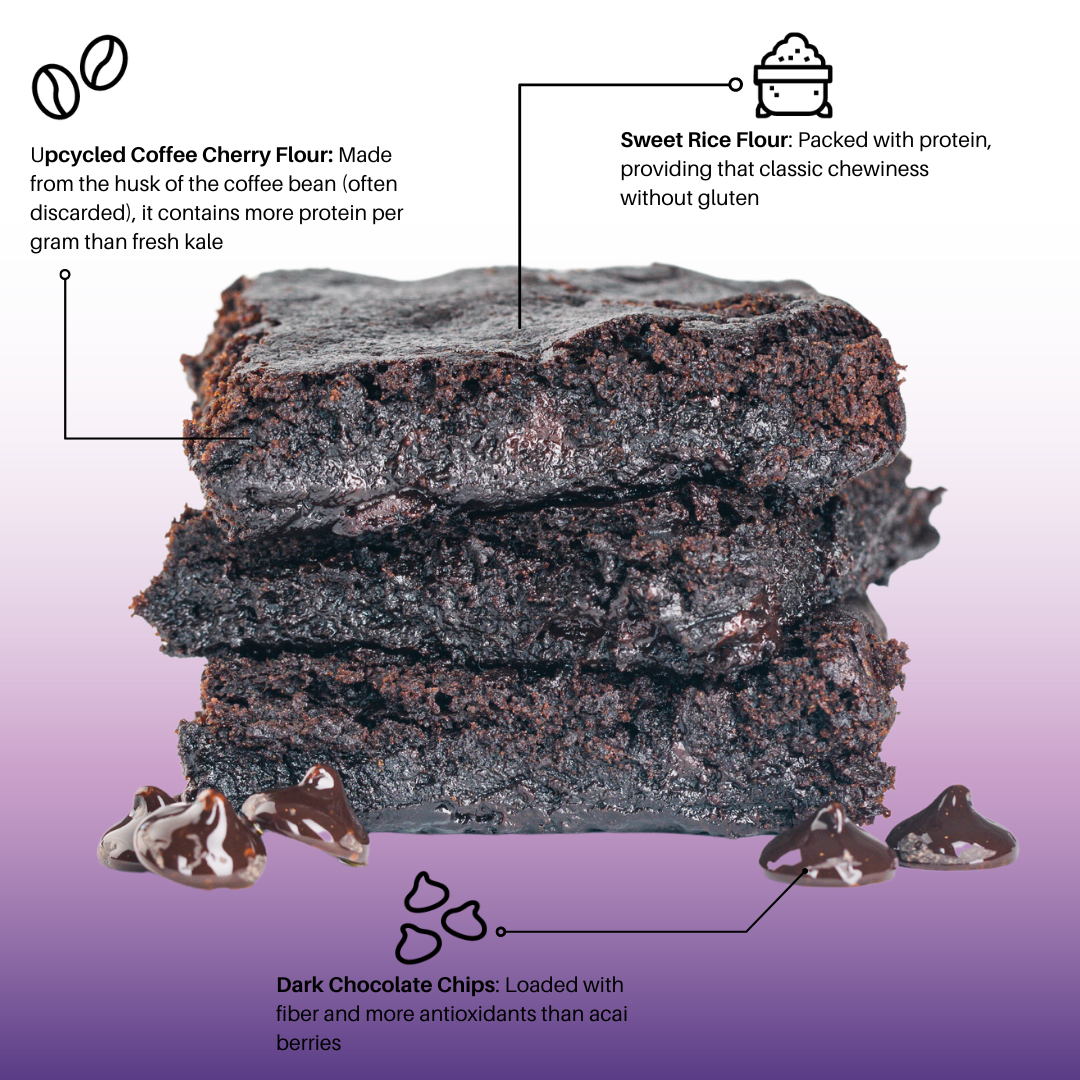 Bake Me Healthy - Dark Chocolate Fudgy Brownie Plant-Based Baking Mix