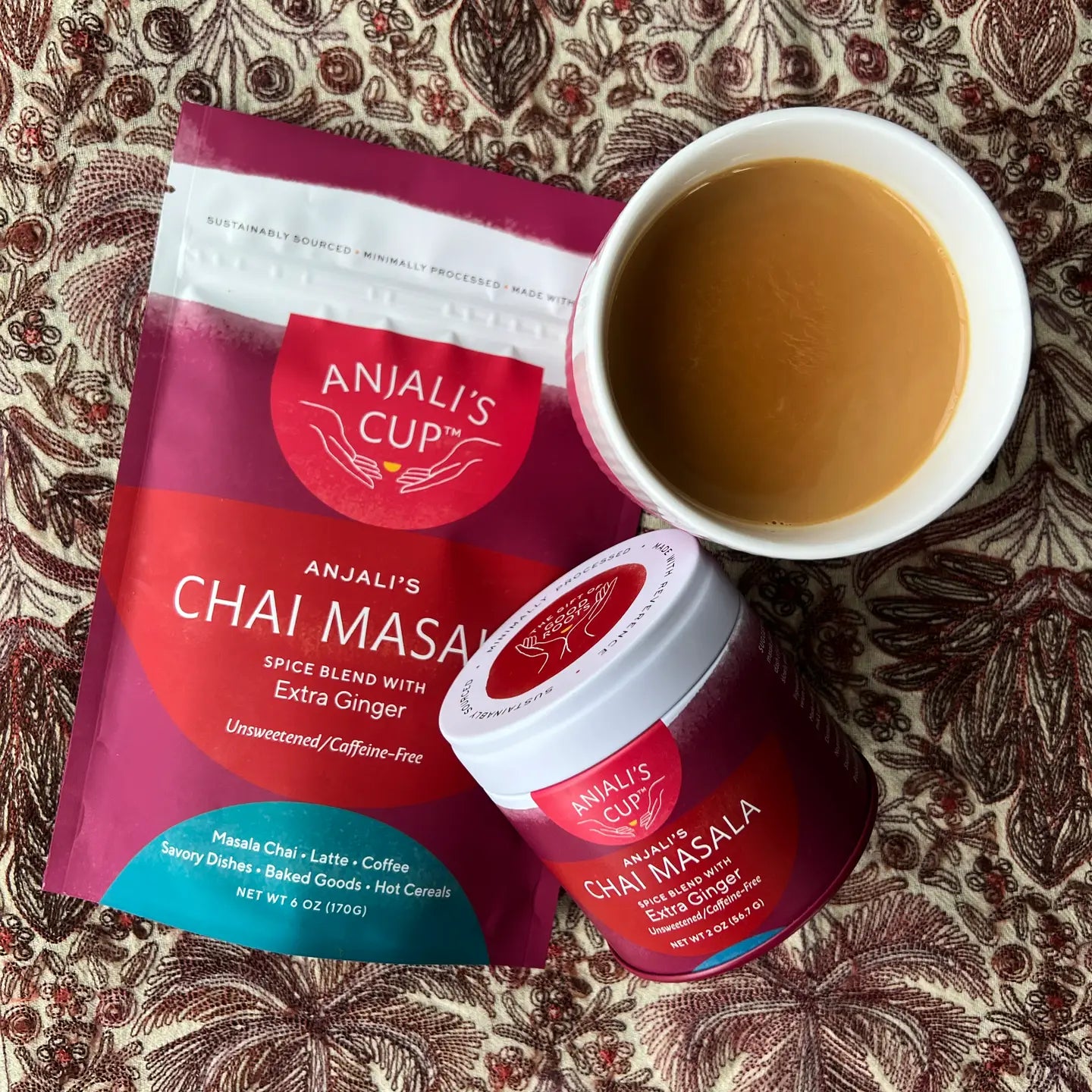 Anjali's Cup - Chai Masala with Extra Ginger