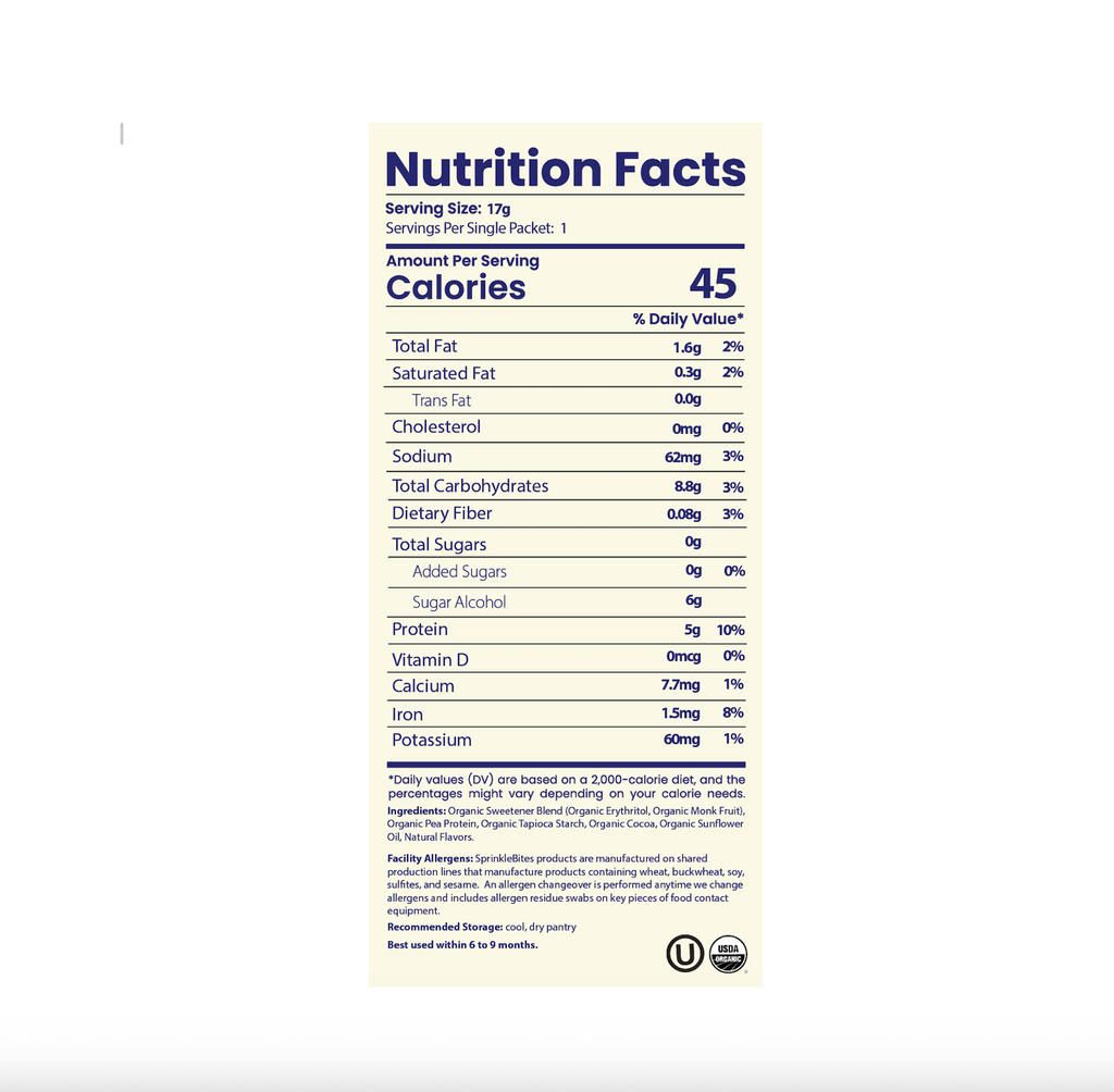 SprinkleBites™ Cacao Protein