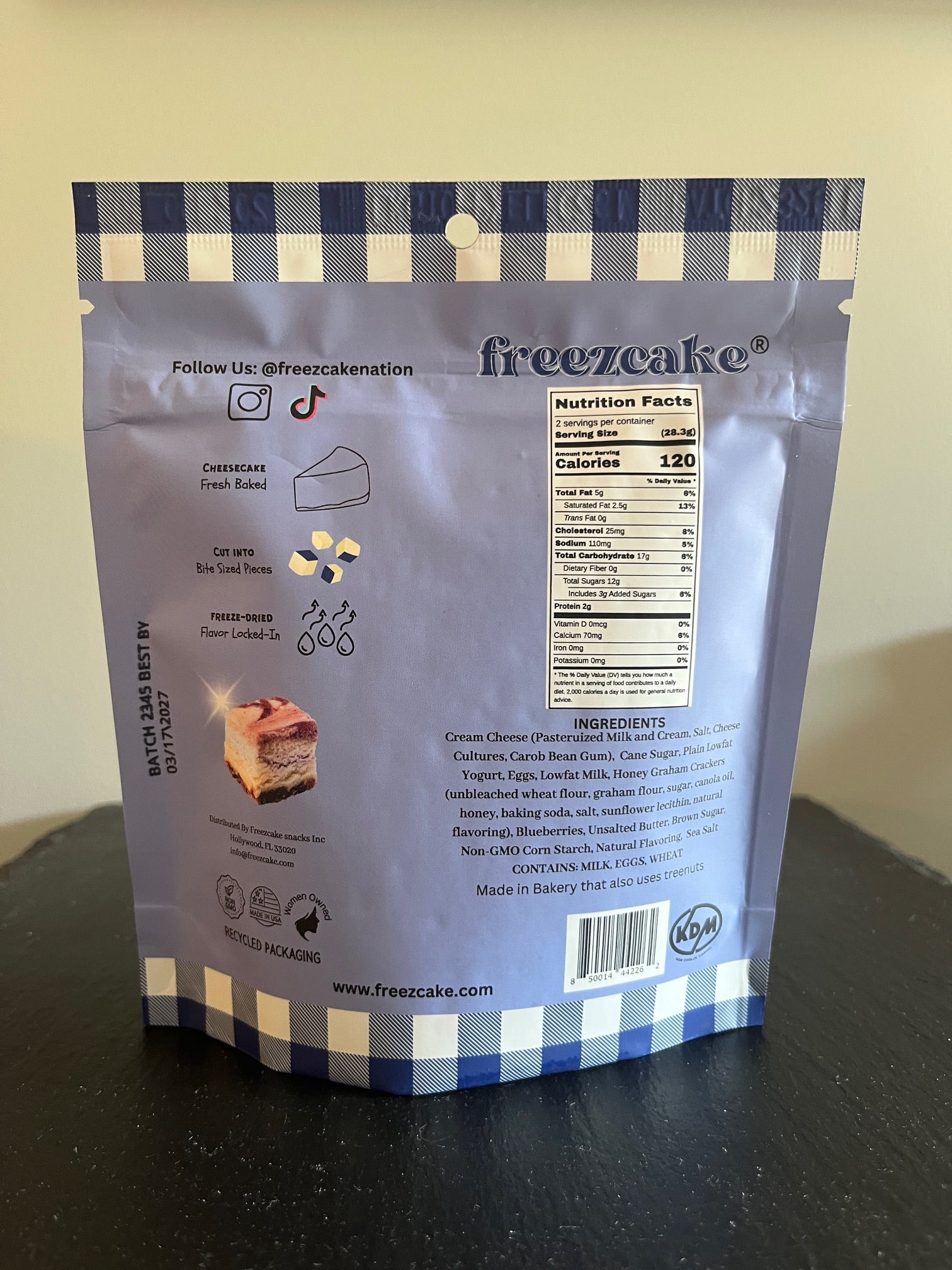 Freezcake - Blueberry Cheesecake 2oz