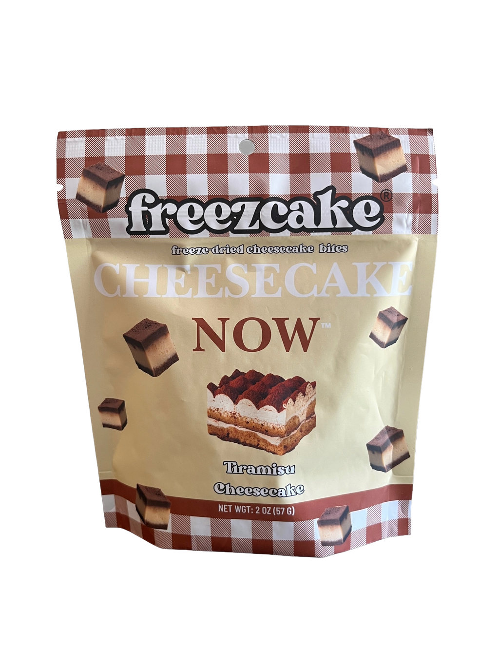 Freezcake -  Freeze-Dried Tiramisu Cheesecake Bites 2oz