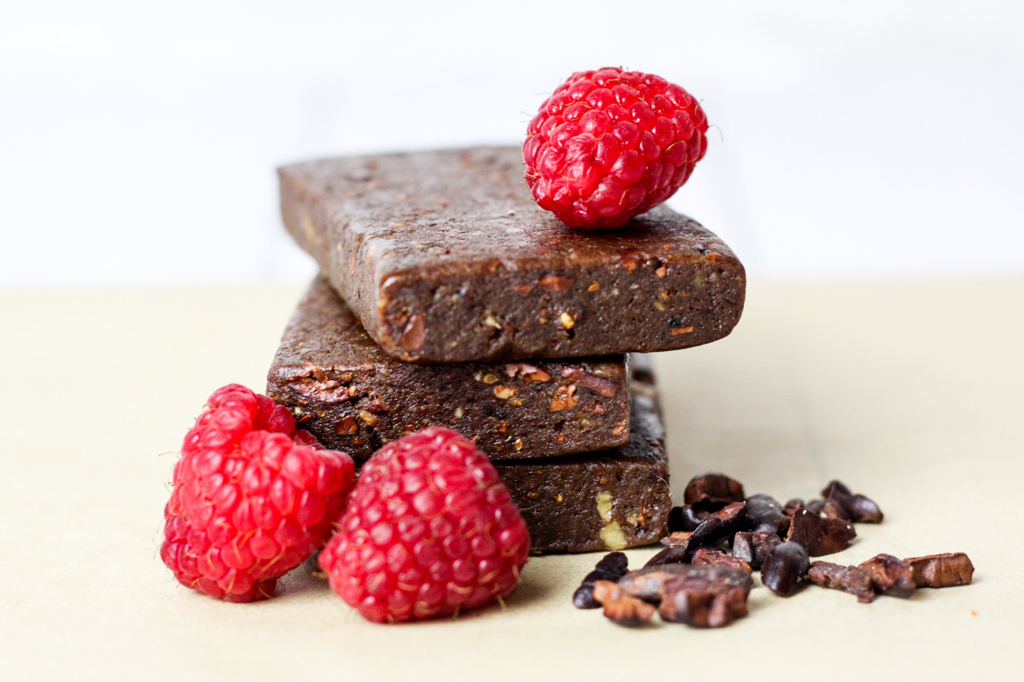 Cibare Foods - Raspberry Cocoa Crunch Probiotic Protein Bar