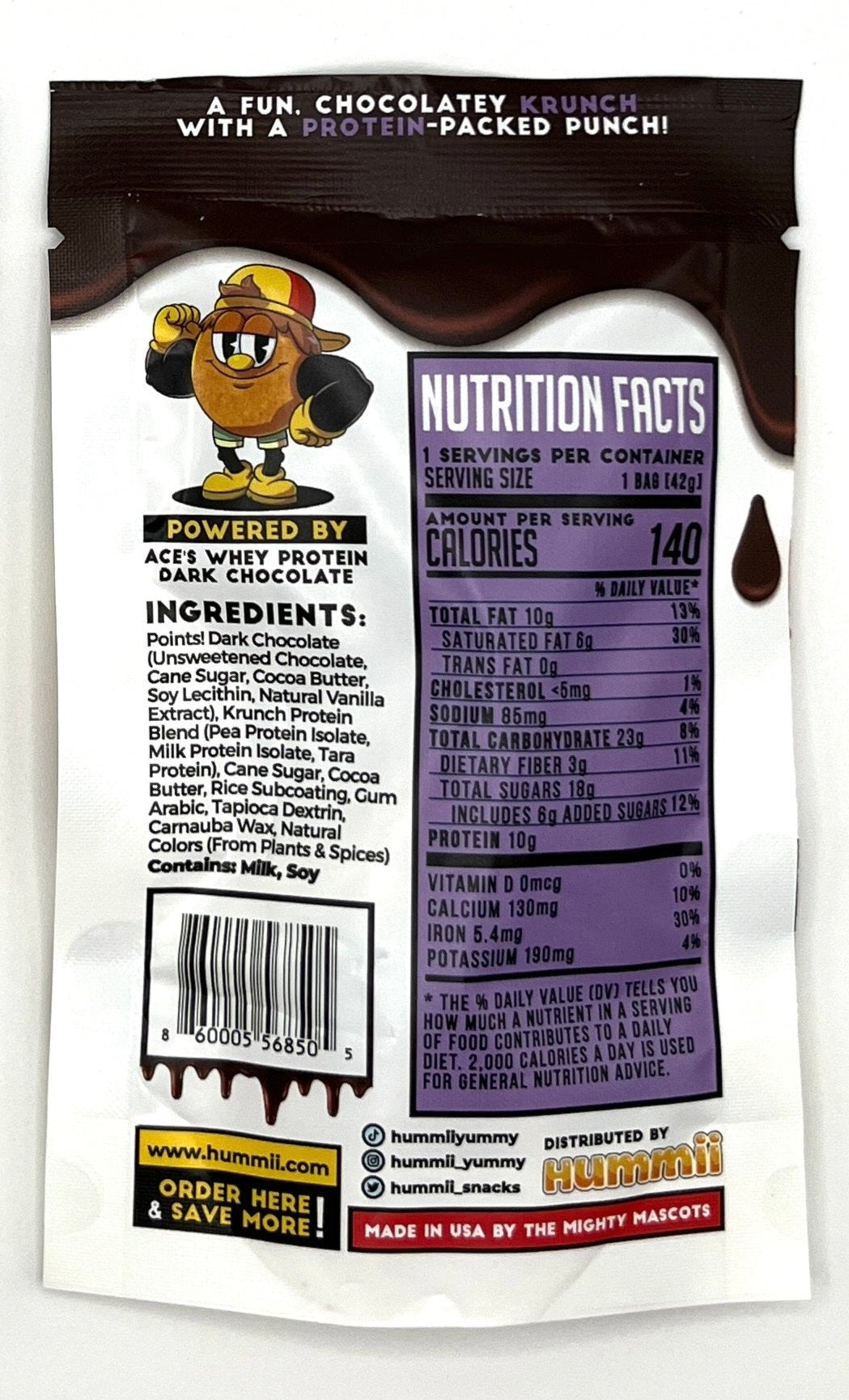 Points! - Whey Protein Dark Chocolates in Candy Shell