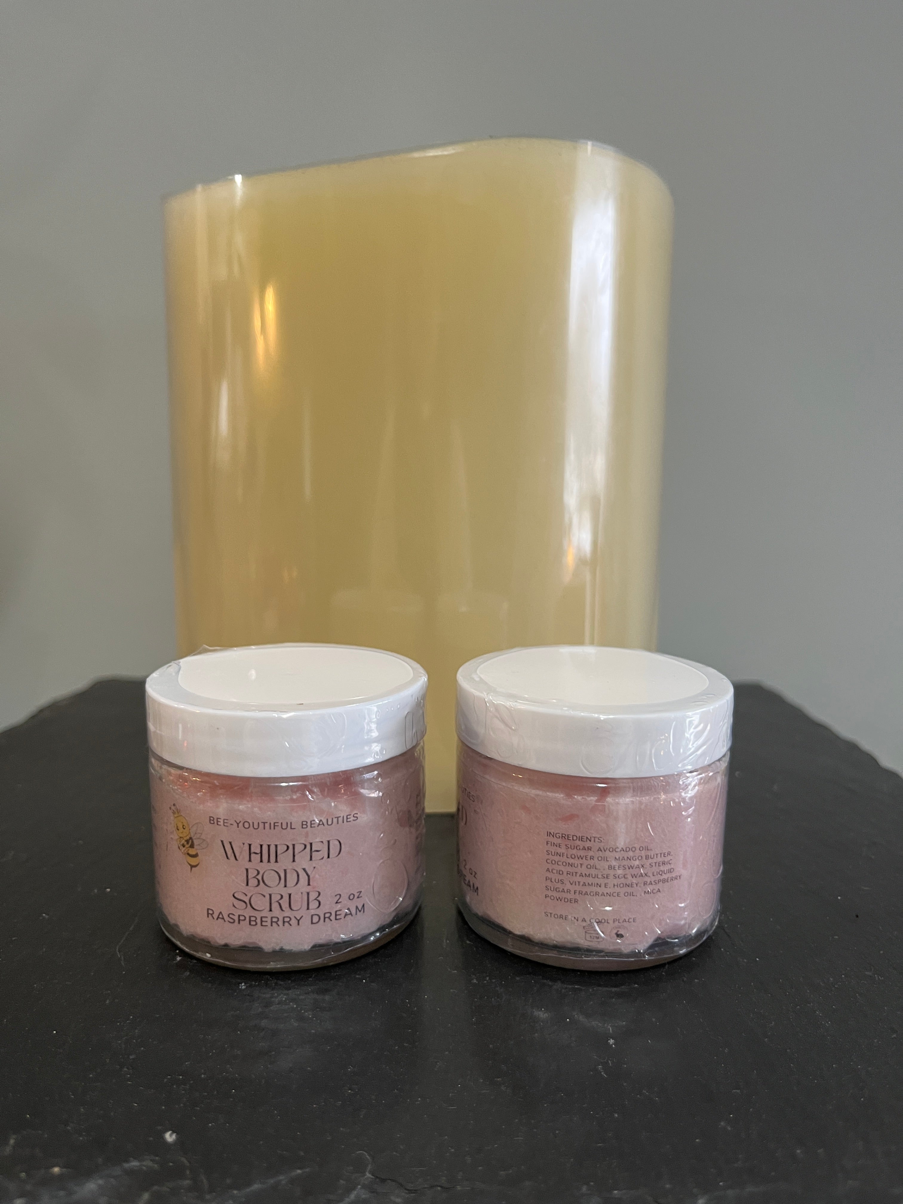 Bee-Youtiful Beauties - Raspberry Dream Whipped Body Scrub 2oz.