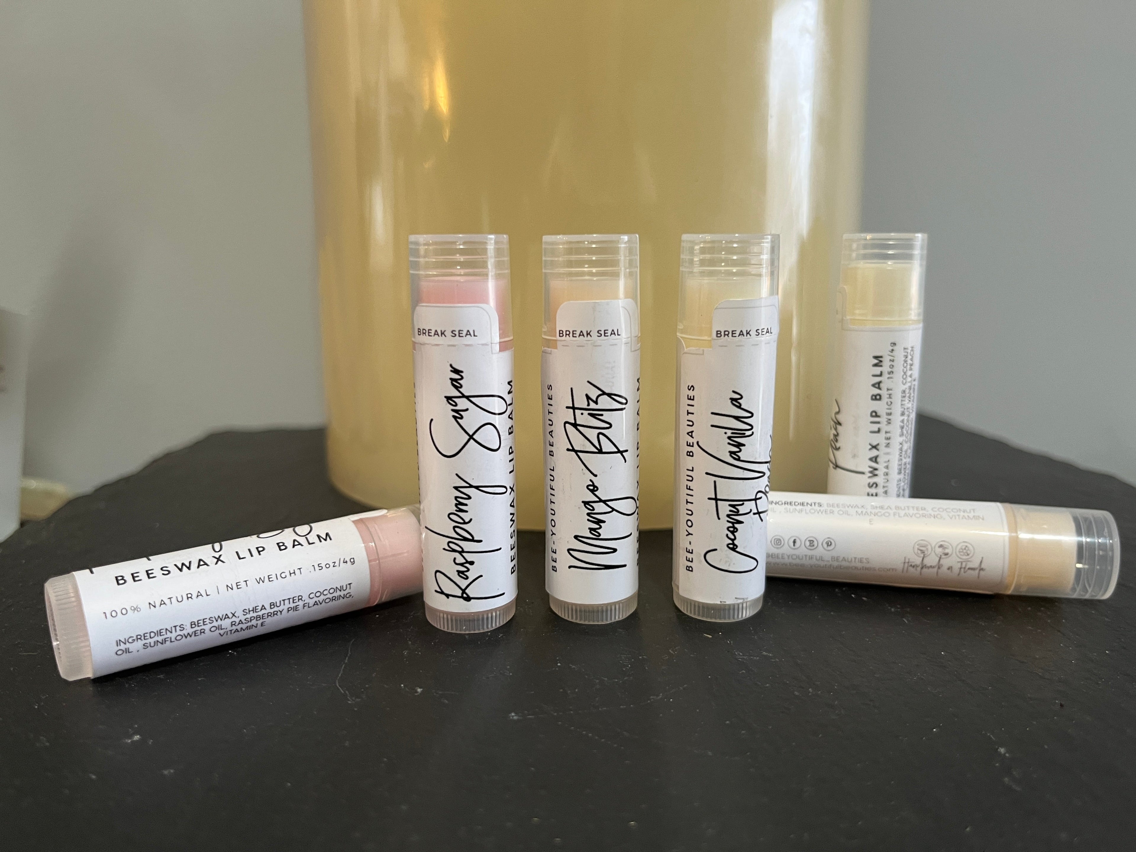 Bee-Youtiful Beauties - Creamy Lip Balm - Raspberry Sugar
