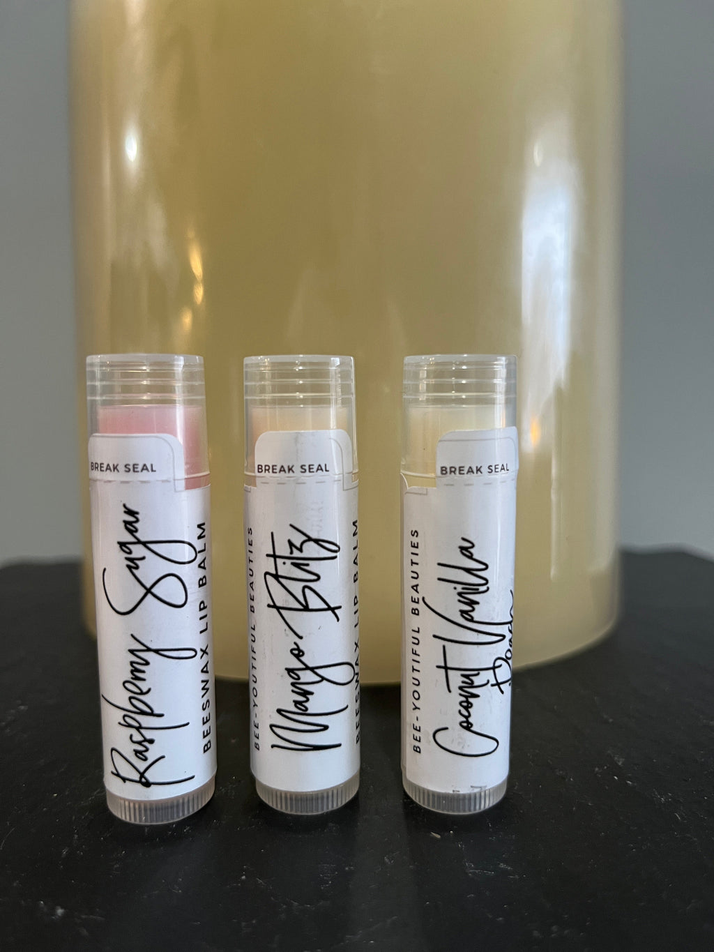 Bee-Youtiful Beauties - Creamy Lip Balm - Raspberry Sugar