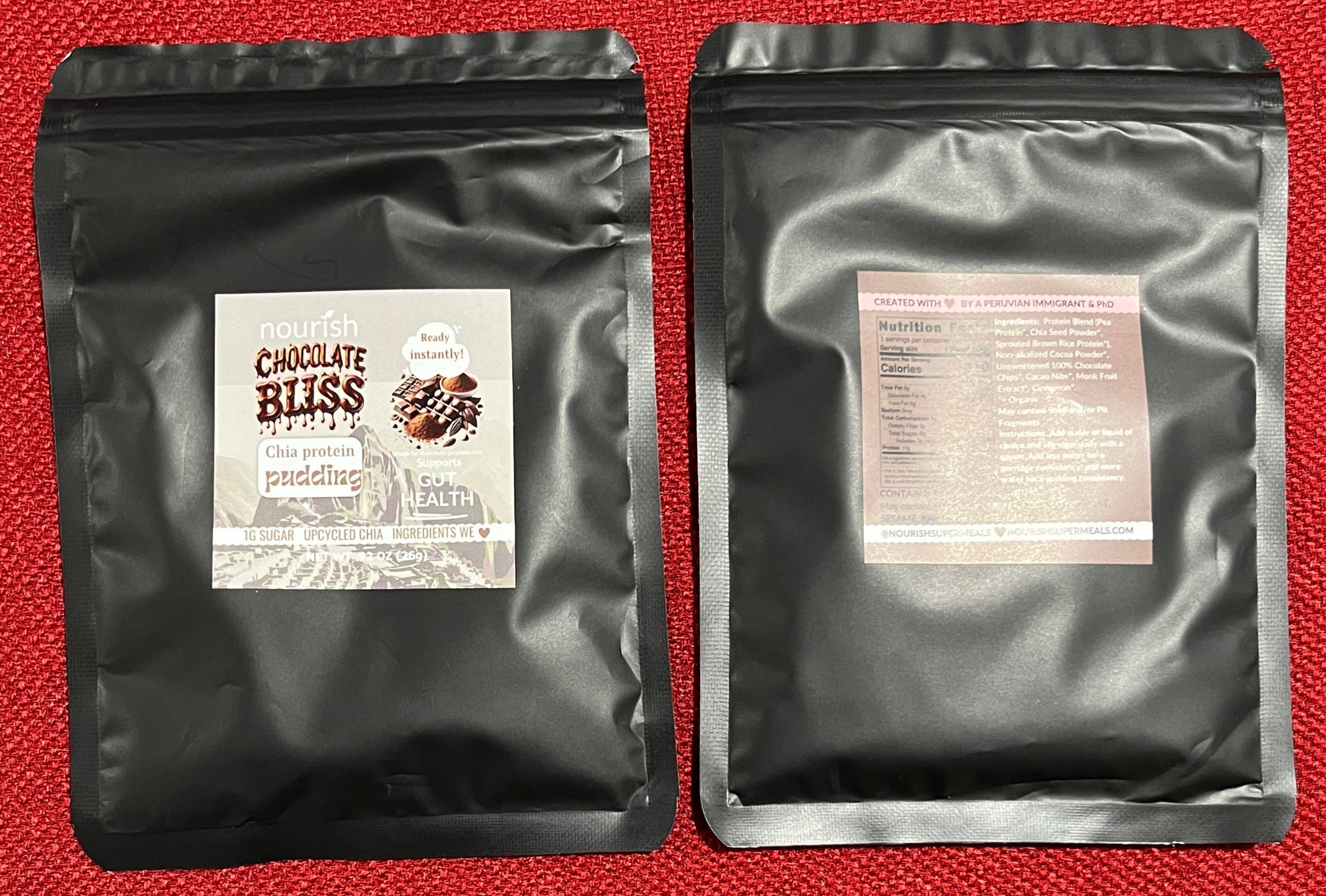 Nourish - Instant Chia Pudding - Chocolate Bliss