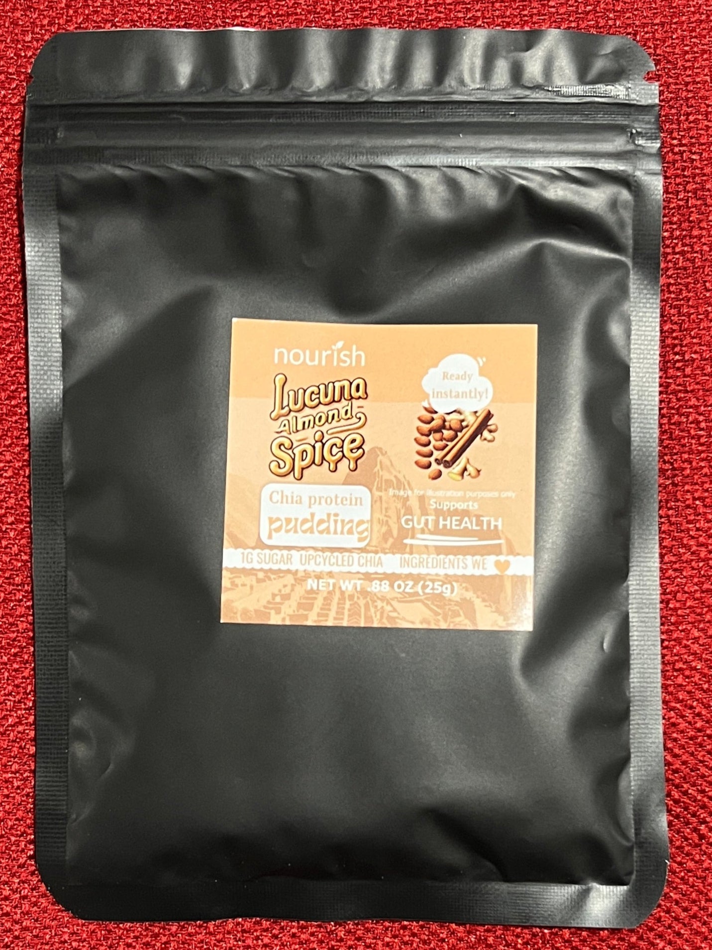 Nourish - Instant Chia Pudding - Lucuma Almond Spice