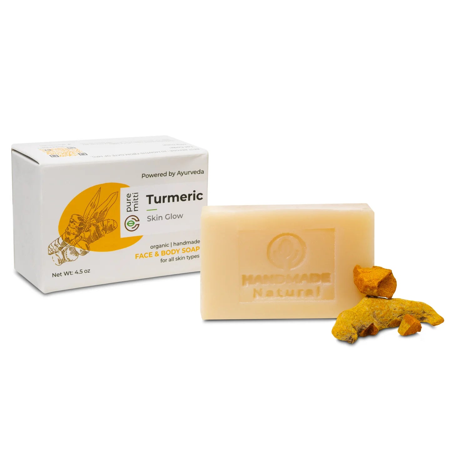 Pure Mitti - Ayurvedic Soap - Turmeric