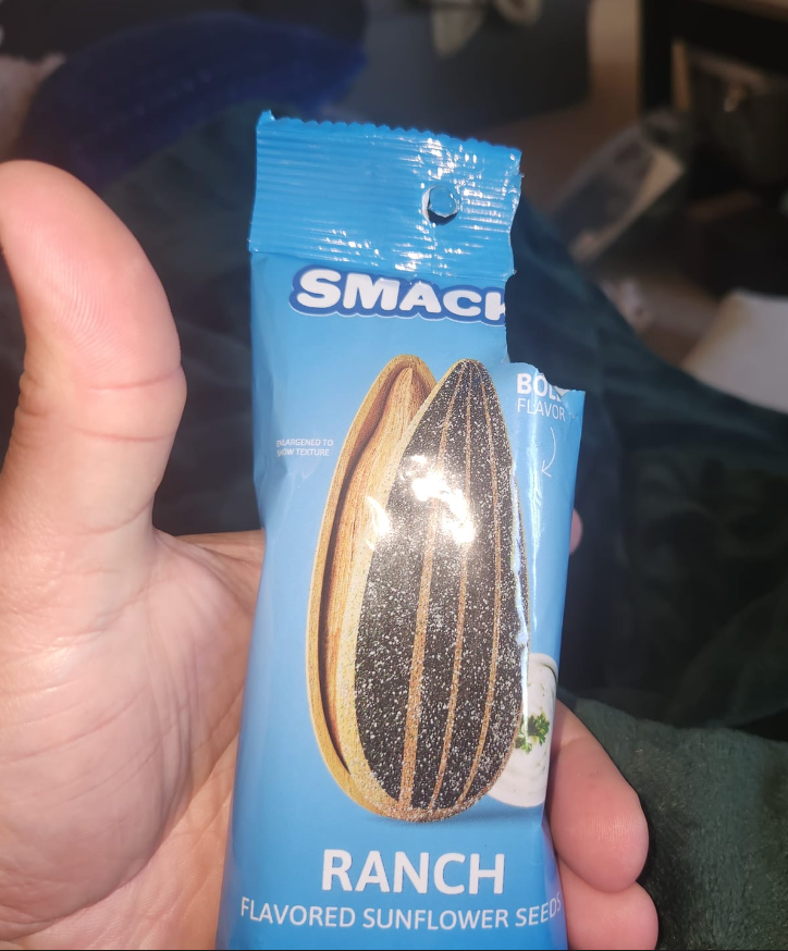 SMACKIN' - Sunflower Seeds - Ranch Flavored