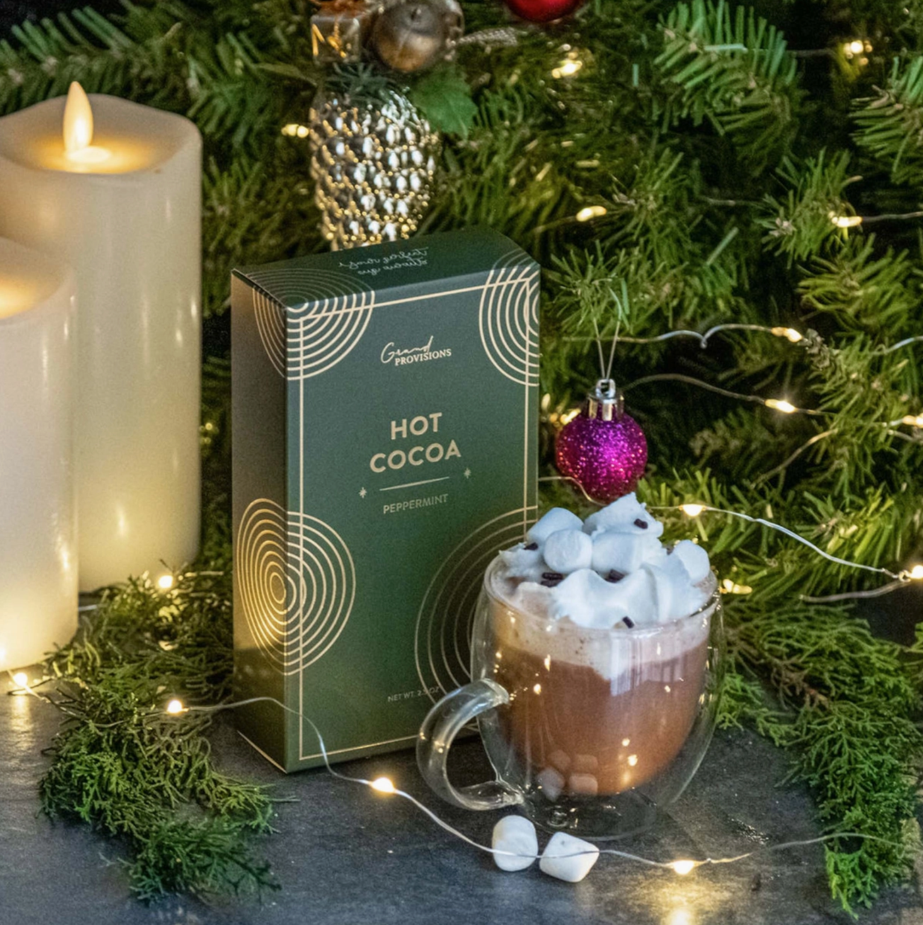 Grand Provisions - Holiday Hot Chocolate - Peppermint (2.5 oz)