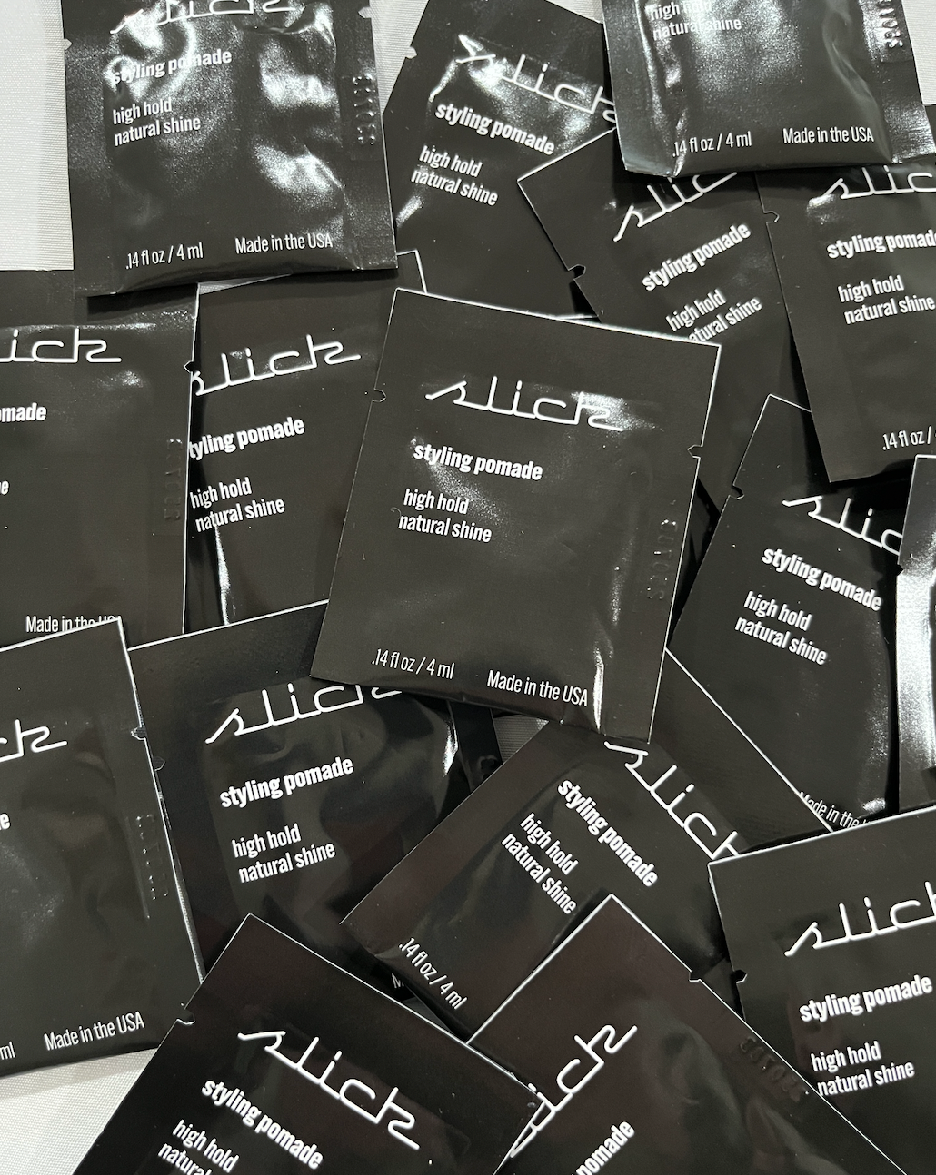 Slick water-based Pomade Packet .14oz