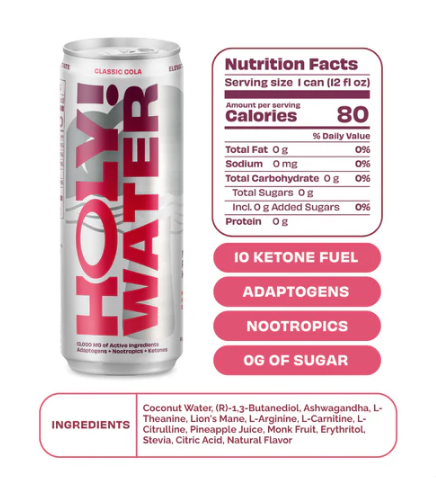 Holy! Water Health & Social Tonic Classic Cola