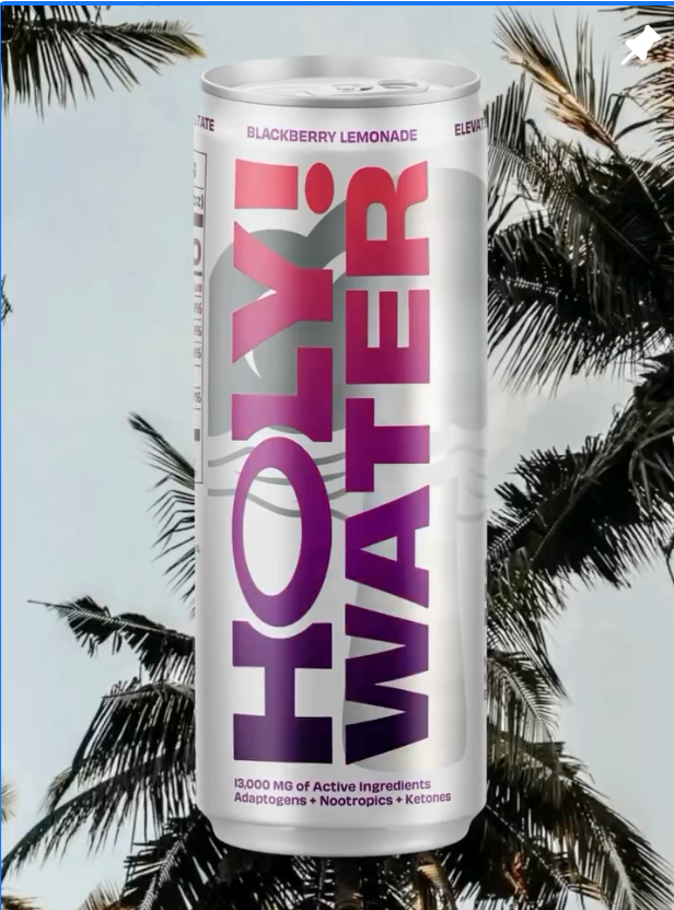 Holy! Water Health & Social Tonic Blackberry Lemonade
