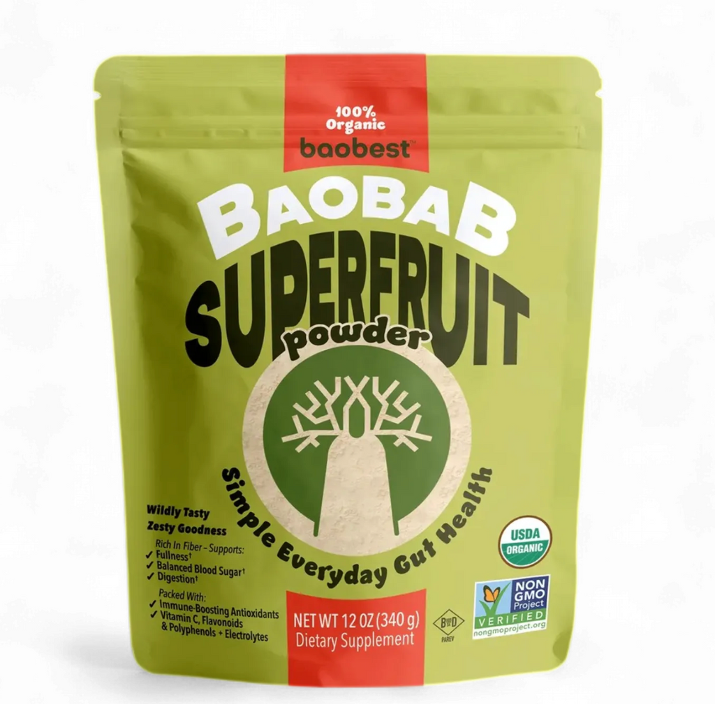 Organic Baobab Superfood Fruit Powder 12oz