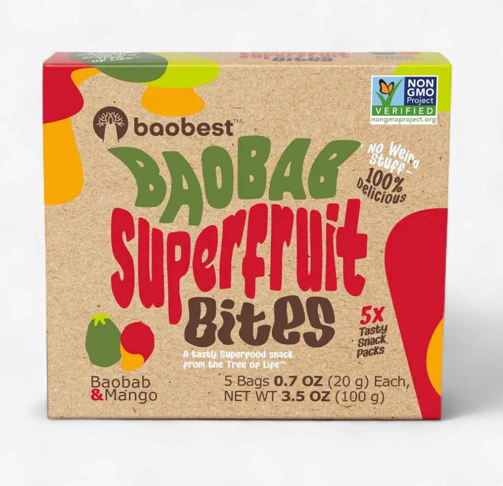 Baobab Superfruit Bites - Mango 3.5oz