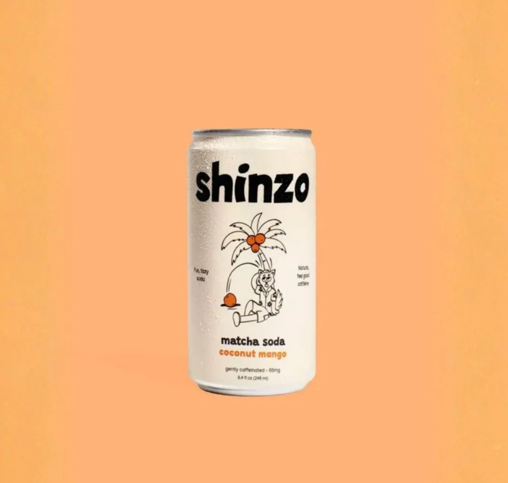 Shinzo Matcha - Coconut Mango Matcha Soda 8.4 fl. oz