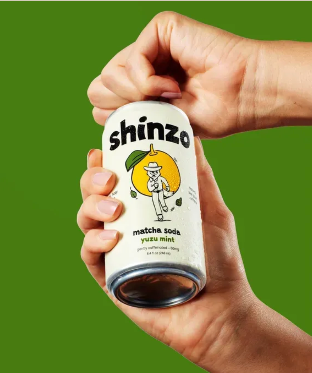 Shinzo Matcha – Yuzu Mint Matcha Soda 8.4 fl. oz