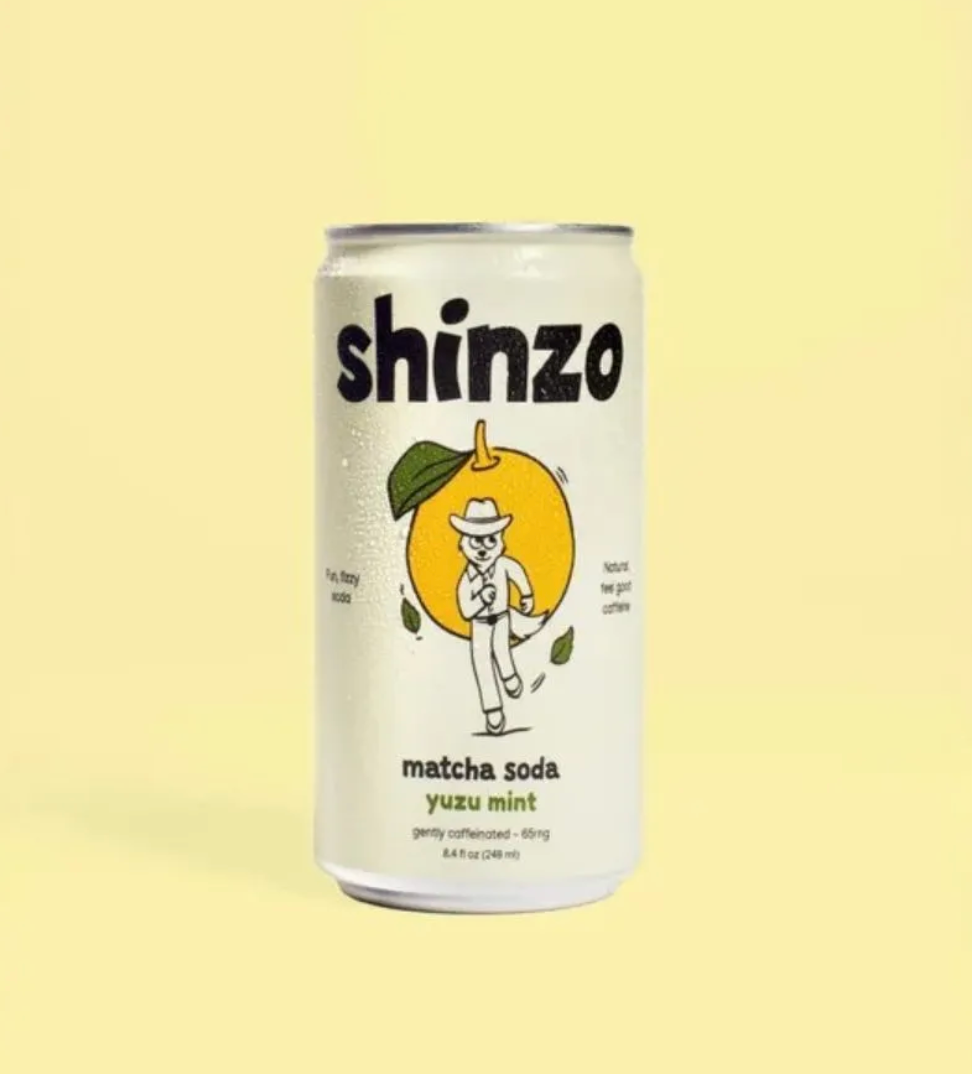Shinzo Matcha – Yuzu Mint Matcha Soda 8.4 fl. oz