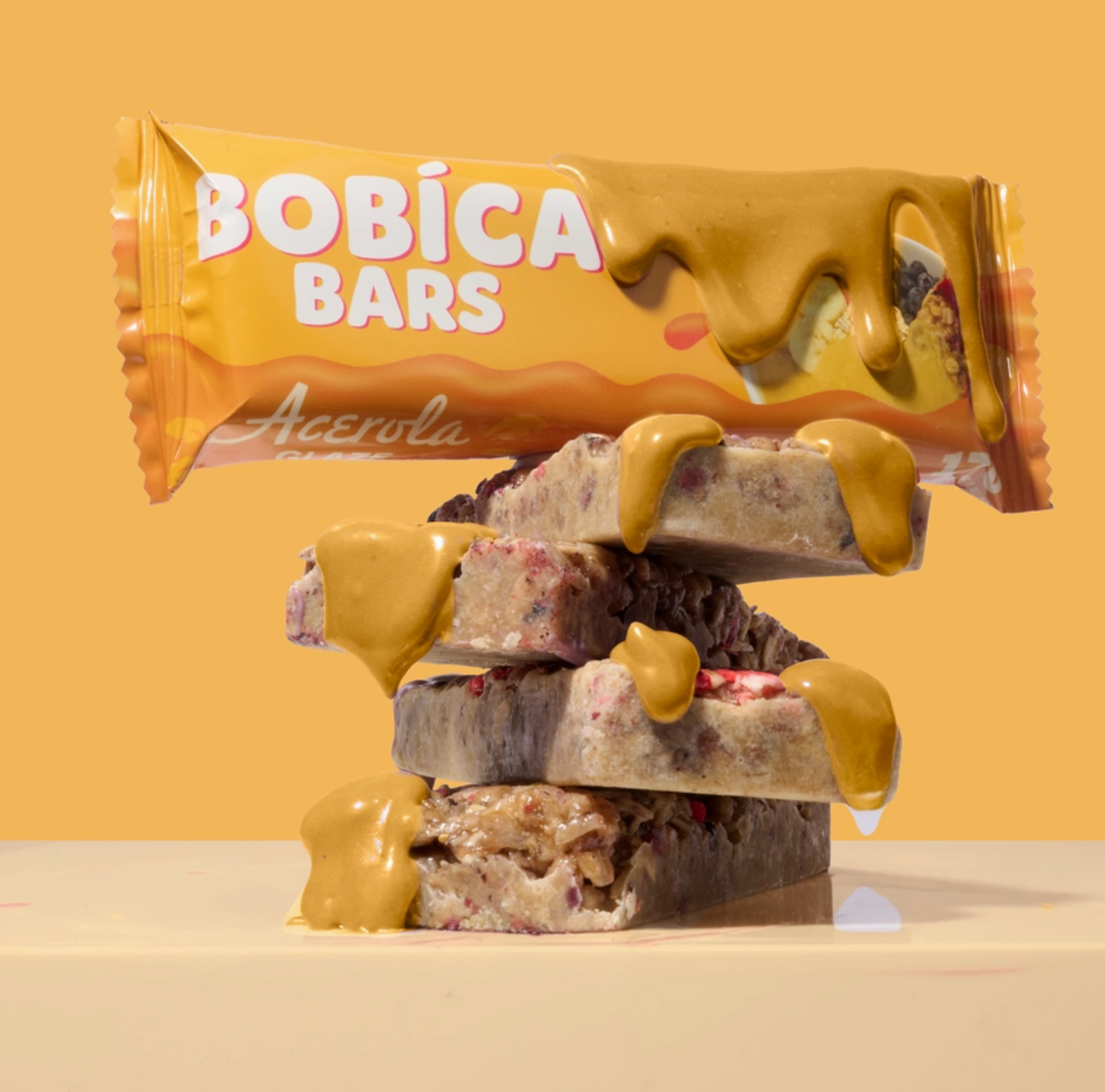 Bobica Bars Acerola Cherry Glazed Granola Bar 1.34 oz