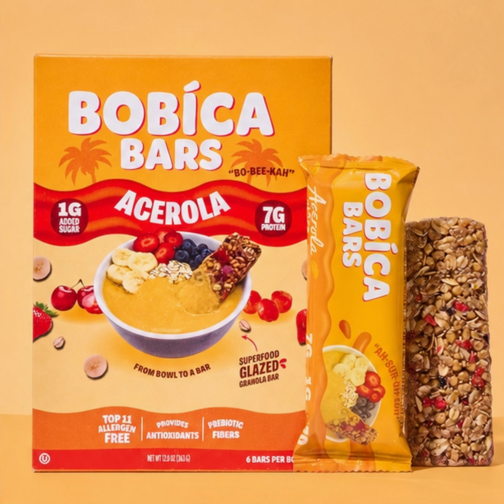 Bobica Bars Acerola Cherry Glazed Granola Bar 1.34 oz