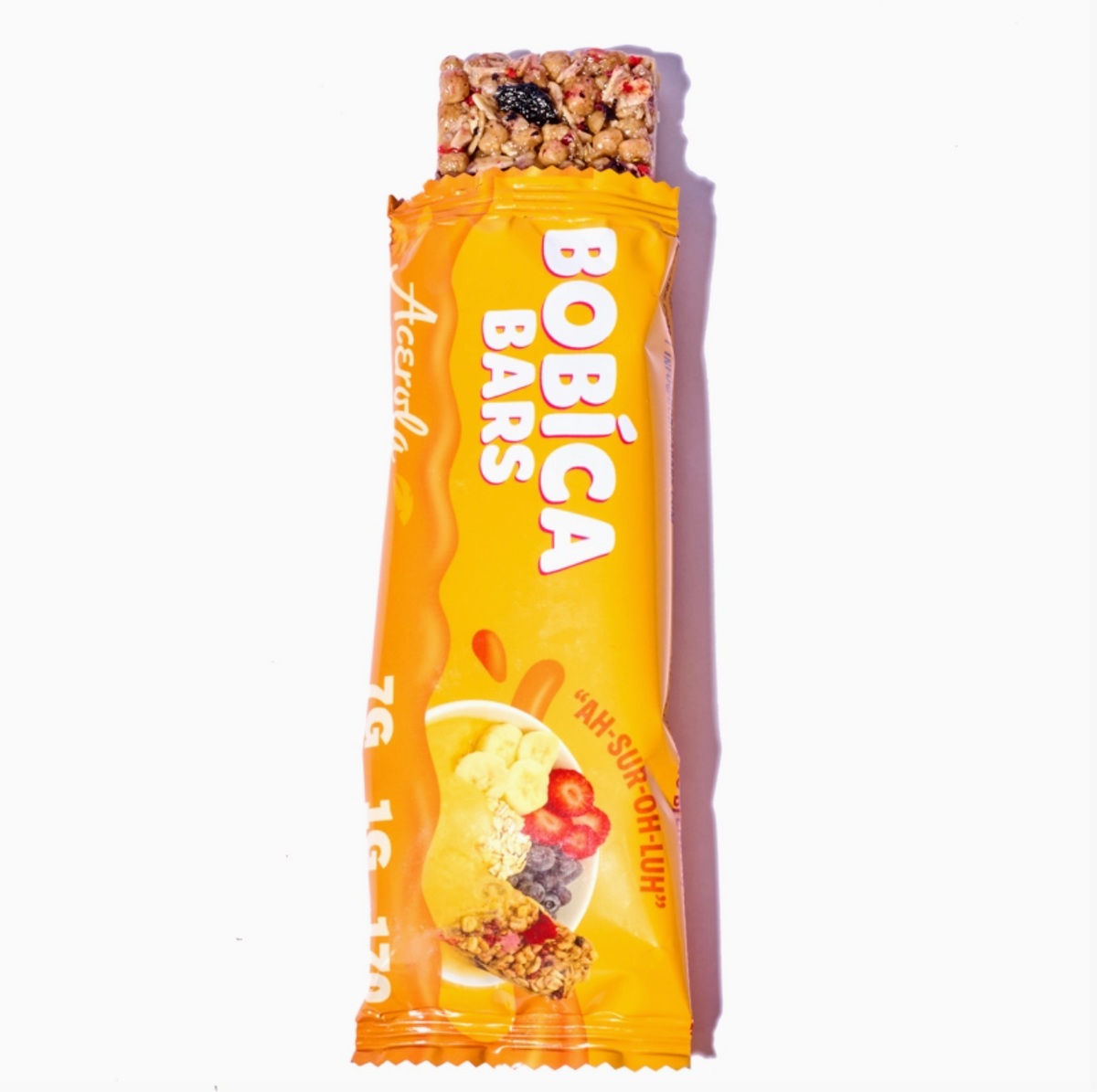 Bobica Bars Acerola Cherry Glazed Granola Bar 1.34 oz