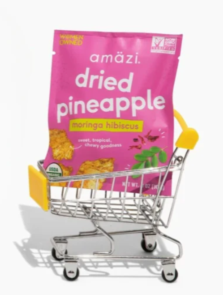 Amazi - Dried Pineapple - Moringa Hibiscus