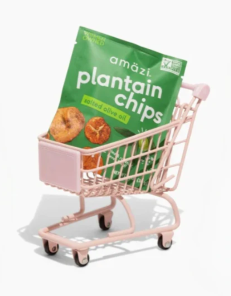 Amazi - Dried Plantain Chips - Salted Olive Oil