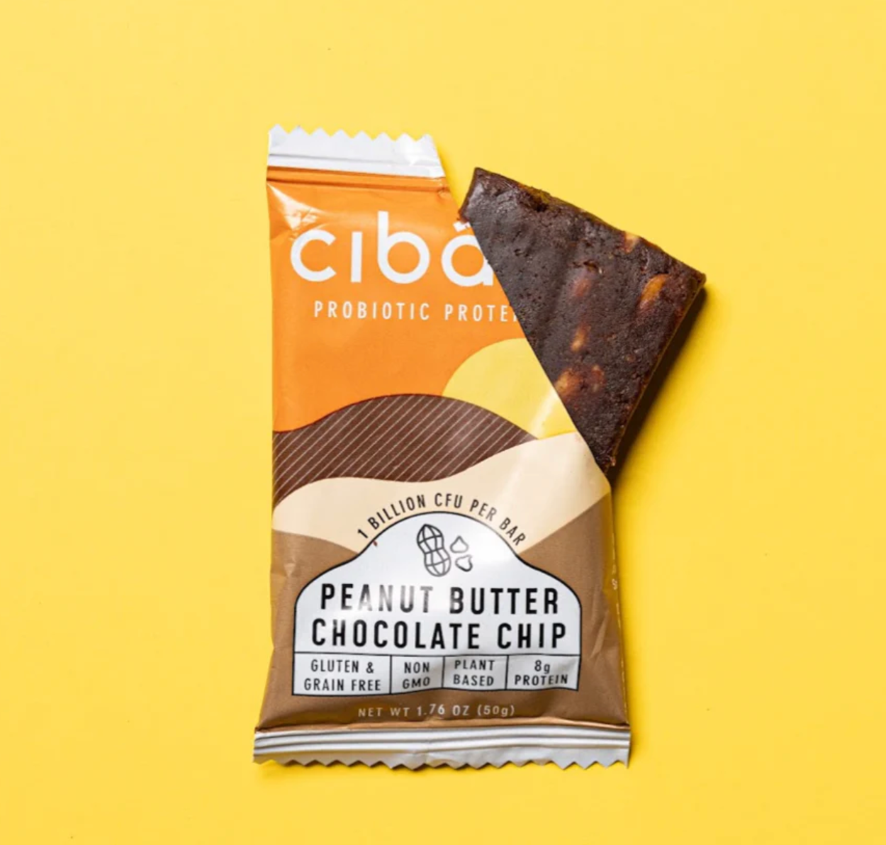 Cibare Foods - Peanut Butter Chocolate Chip Probiotic Protein Bar