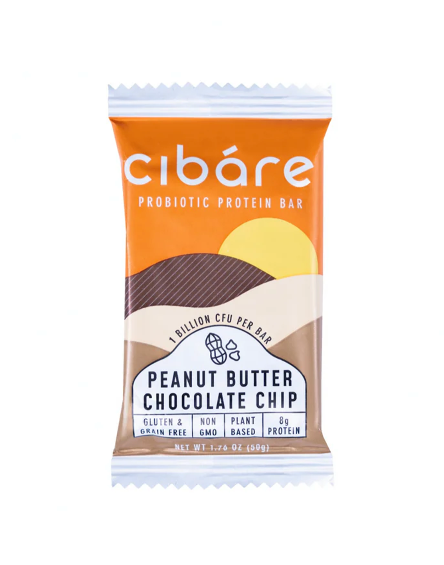 Cibare Foods - Peanut Butter Chocolate Chip Probiotic Protein Bar