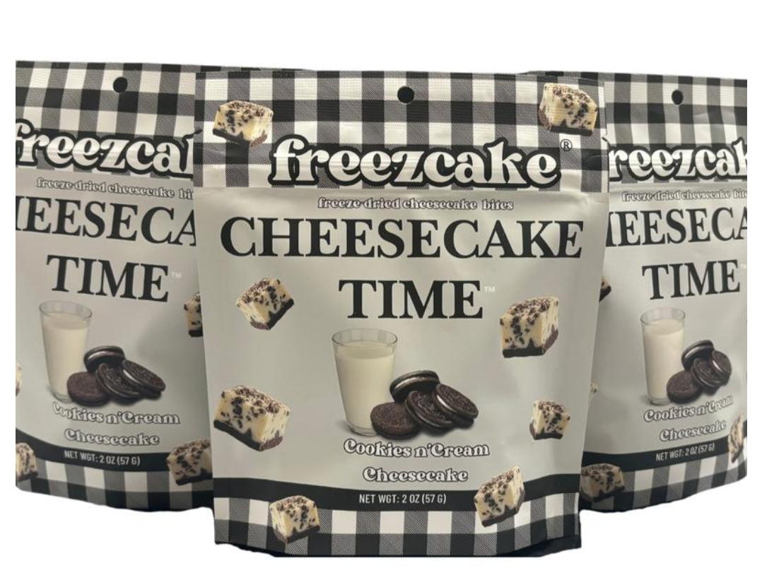 Freezcake -  Freeze-Dried Cookies n' Cream Cheesecake Bites